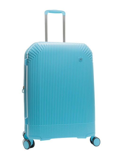LIGHT POP 1 Trolley medio espandibile water blue - Trolley Rigidi