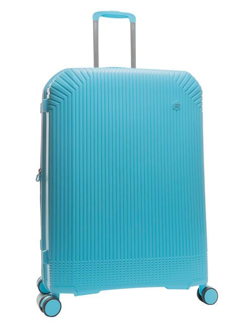 LIGHT POP 1 Trolley grande espandibile water blue - Trolley Rigidi