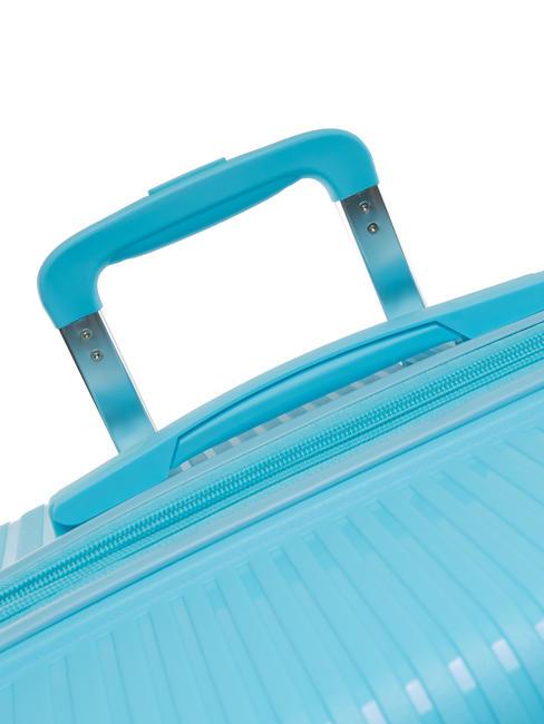 LIGHT POP 1 Trolley grande espandibile water blue - Trolley Rigidi