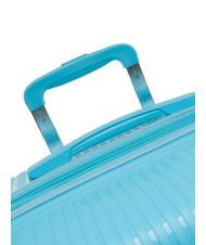 LESAC LIGHT POP 1 Trolley grande espandibile water blue - Trolley Rigidi - 7