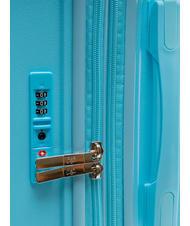 LESAC LIGHT POP 1 Trolley grande espandibile water blue - Trolley Rigidi - 8