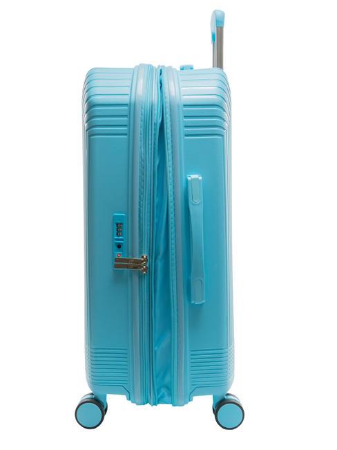 LIGHT POP 1 Set trolley: cabin+medio e grande espandibili water blue - Set Trolley