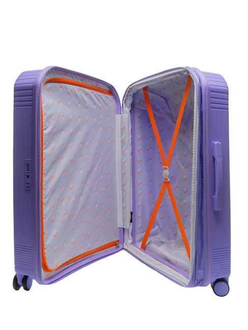 LIGHT POP 1 Trolley grande espandibile light purple - Trolley Rigidi