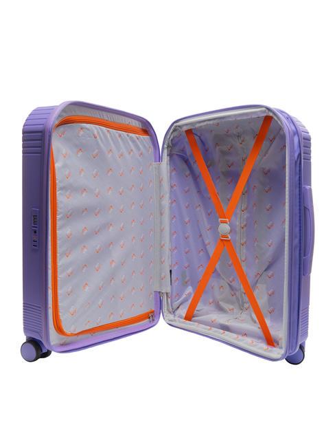LIGHT POP 1 Set trolley: cabin+medio e grande espandibili light purple - Set Trolley