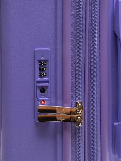 LIGHT POP 1 Set trolley: cabin+medio e grande espandibili light purple - Set Trolley