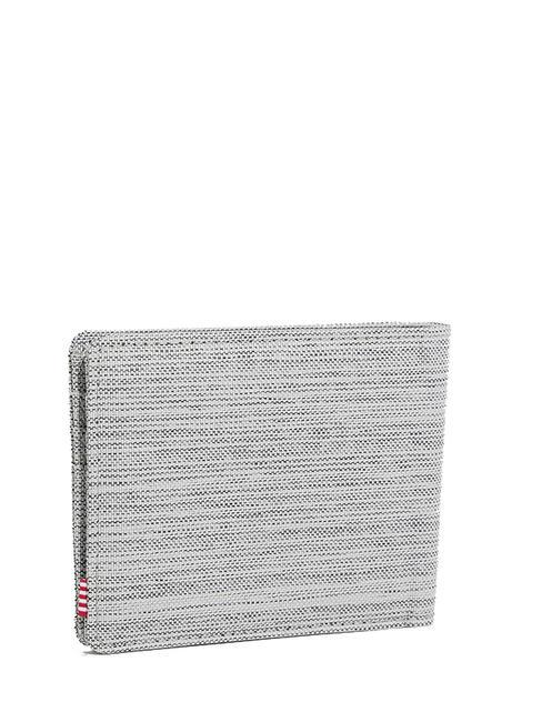 ROY Portafoglio LIGHT GREY CROSSHATCH/WHITE RU - Portafogli Uomo