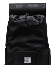 HERSCHEL RETREAT  Zaino porta PC 14" black floral sun - Zaini Scuola & Tempo Libero - 3