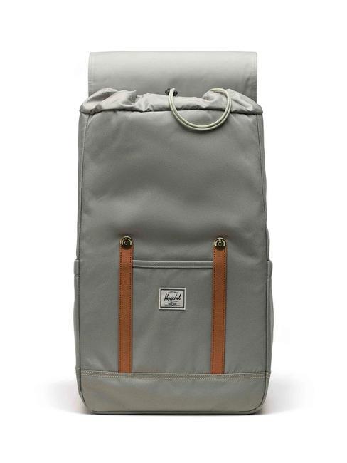 RETREAT Zaino porta pc 15,6" seagrass/white stitch - Zaini Scuola & Tempo Libero