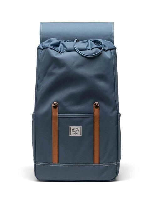 RETREAT Zaino porta pc 15,6" blue mirage/white stitch - Zaini Scuola & Tempo Libero
