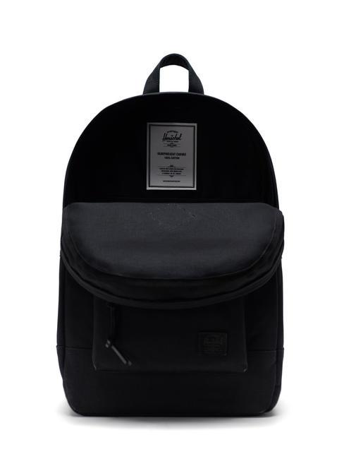 HERITAGE Zaino in canvas NERO - Zaini Scuola & Tempo Libero