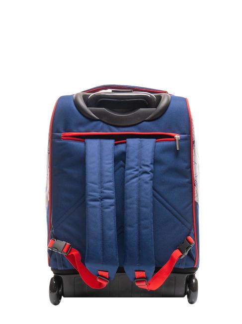 WEBBED WONDER Zaino Trolley bluedeep - Zaini con carrello