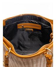 ROCCOBAROCCO ALTEA Shopping Bag, borsa mare bronzo - Borse Donna - 4