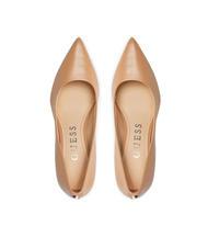 GUESS SABALIA6 D&eacute;collet&eacute; in pelle sand - Scarpe Donna - 4