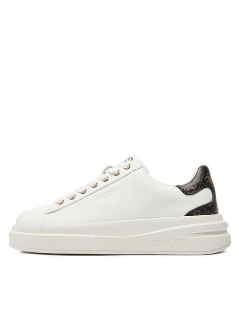 ELBINA  Sneakers white brown - Scarpe Donna