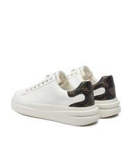 GUESS ELBINA  Sneakers white brown - Scarpe Donna - 5