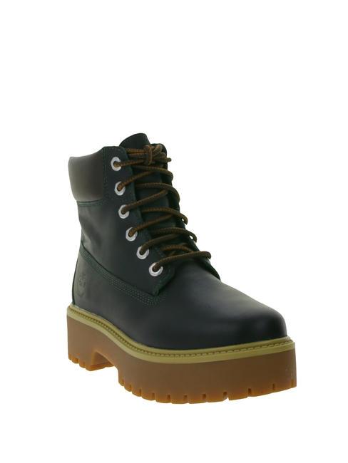 STONE STREET 6  Stivaletti alti in pelle scarab - Scarpe Donna