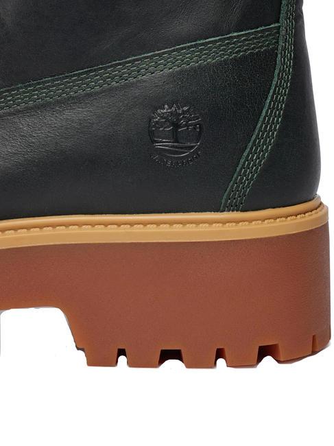 STONE STREET 6  Stivaletti alti in pelle scarab - Scarpe Donna