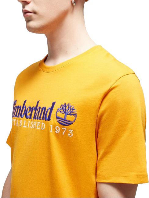 ESTABILISHED 1973 T-shirt in cotone dark cheddar wb - T-shirt Uomo
