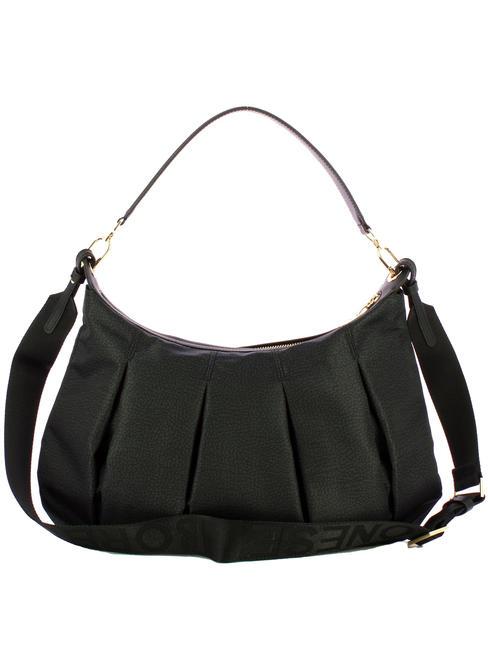 CROISSANT HOBO MEDIUM Borsa a spalla con tracolla dark black - Borse Donna