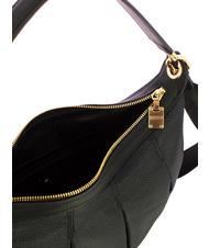 BORBONESE CROISSANT HOBO MEDIUM Borsa a spalla con tracolla dark black - Borse Donna - 4