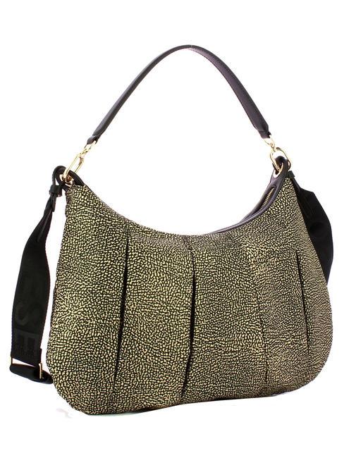 CROISSANT HOBO MEDIUM Borsa a spalla con tracolla OP/NATURALE/NERO - Borse Donna