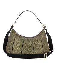BORBONESE CROISSANT HOBO MEDIUM Borsa a spalla con tracolla OP/NATURALE/NERO - Borse Donna - 3