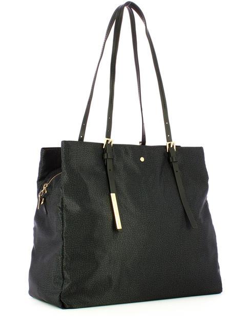 L'ECOLE NYLON  Borsa a spalla, con tracolla dark black - Borse Donna