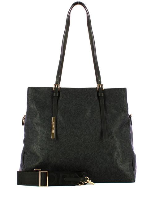 L'ECOLE NYLON  Borsa a spalla, con tracolla dark black - Borse Donna
