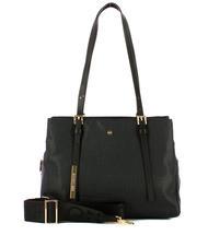 BORBONESE L'ECOLE NYLON Shopper a spalla, con tracolla dark black - Borse Donna - 3