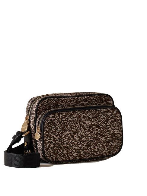 CAMERA CASE SMALL ECO LINE  Borsetta a tracolla OP/NATURALE/NERO - Borse Donna
