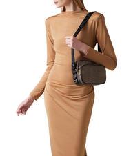 BORBONESE CAMERA CASE SMALL ECO LINE  Borsetta a tracolla OP/NATURALE/NERO - Borse Donna - 5