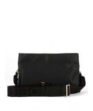 BORBONESE L'ECOLE NYLON Borsa tracolla tre scomparti dark black - Borse Donna - 3