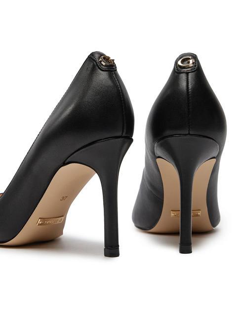 DABBEY D&eacute;collet&eacute; alte in pelle NERO - Scarpe Donna