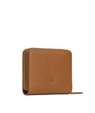PINKO TAYLOR Portafoglio Zip Around cuoio-antique gold - Portafogli Donna - 3