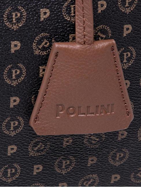 HERITAGE  Borsa con tracolla nero marrone - Borse Donna