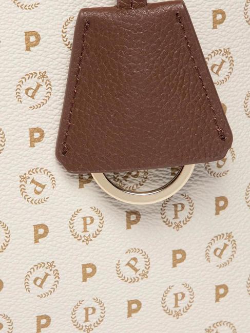 HERITAGE  Borsa con tracolla avorio/marrone - Borse Donna