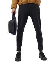 PIQUADRO BRIEF 2 Marsupio in pelle e tessuto blu - Marsupi - 4