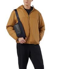 PIQUADRO BRIEF 2 Marsupio in pelle e tessuto blu - Marsupi - 5