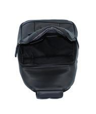 PIQUADRO URBAN Borsello monospalla in pelle nero - Zaini da lavoro porta PC - 5