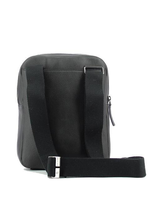 CAMPIONARIO - DAVID Borsello porta iPad, in pelle nero - Tracolle Uomo