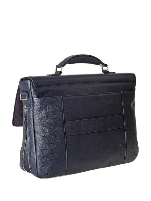 CAMPIONARIO - MODUS Cartella espandibile in pelle porta pc 15"  blu - Cartelle Lavoro