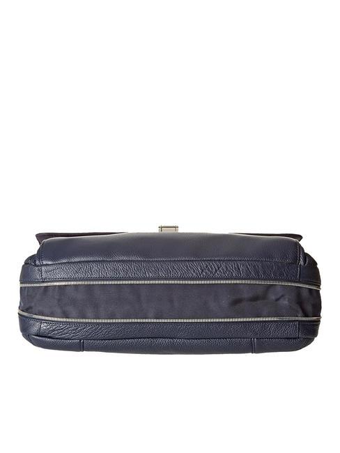 CAMPIONARIO - MODUS Cartella espandibile in pelle porta pc 15"  blu - Cartelle Lavoro