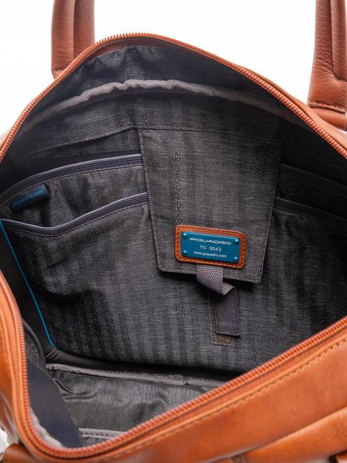 CAMPIONARIO - BAE Cartella porta PC 14" CUOIO - Cartelle Lavoro