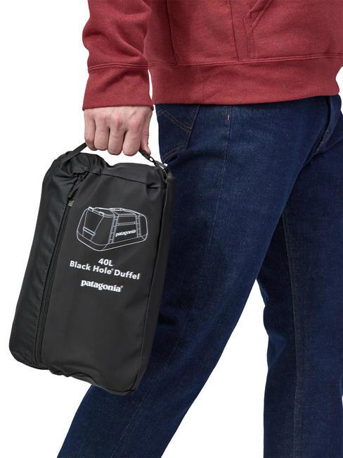 BLACK HOLE Borsone Zaino viaggio 55L black - Borsoni