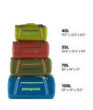 PATAGONIA BLACK HOLE Borsone Zaino viaggio 70L black - Borsoni - 7