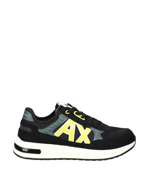 DUSSELDORF Sneakers Uomo black+grey+yellow - Scarpe Uomo
