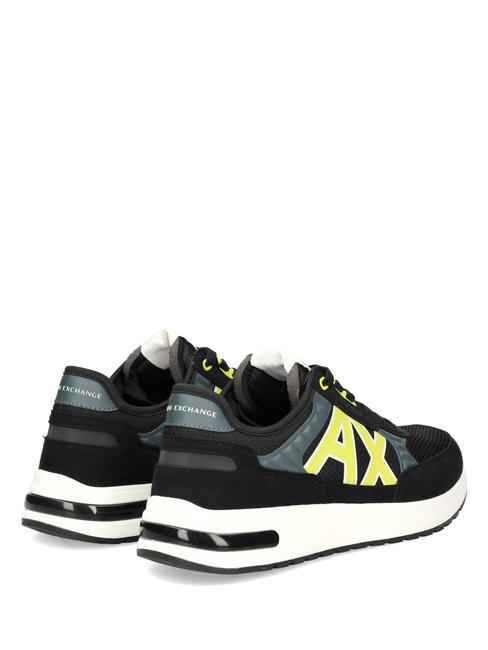 DUSSELDORF Sneakers Uomo black+grey+yellow - Scarpe Uomo