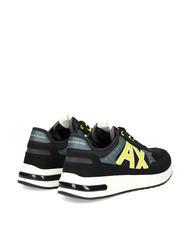 ARMANI EXCHANGE DUSSELDORF Sneakers Uomo black+grey+yellow - Scarpe Uomo - 3