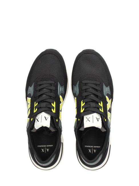 DUSSELDORF Sneakers Uomo black+grey+yellow - Scarpe Uomo