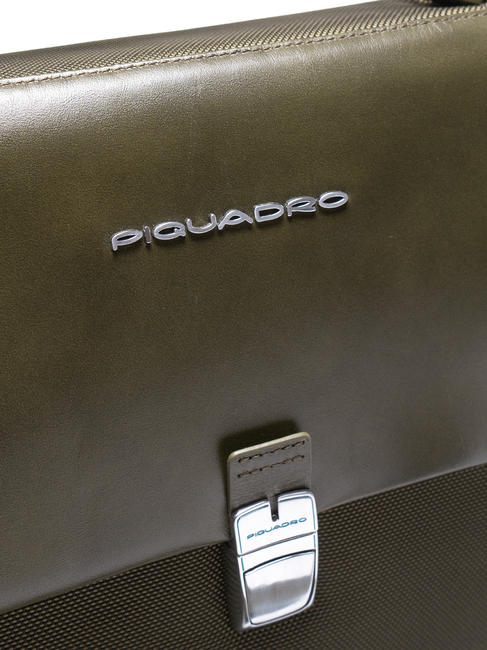 CAMPIONARIO - LINK 2 Cartella porta PC 13", espandibile verde - Cartelle Lavoro